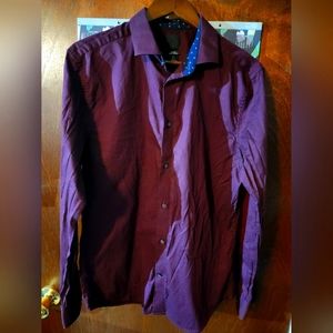 Men's H&M Long Sleeve Dress Shirt Size Large